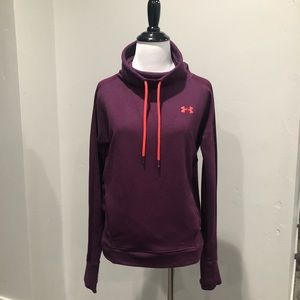 Under Armour rich purple sweater/ hoodie